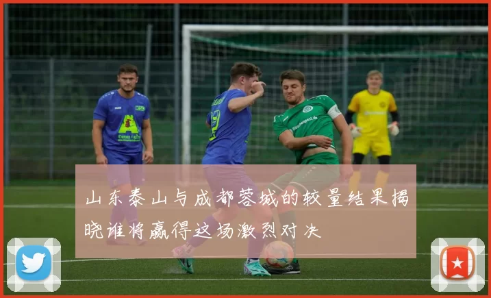 山东泰山与成都蓉城的较量结果揭晓谁将赢得这场激烈对决